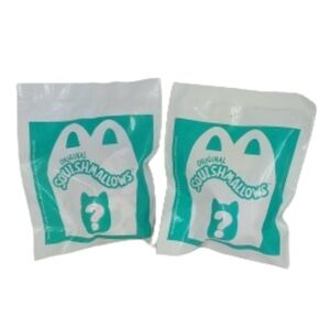 Lot of 2 Original Squishmallows 2023 McDonald's Happy Meal Toys